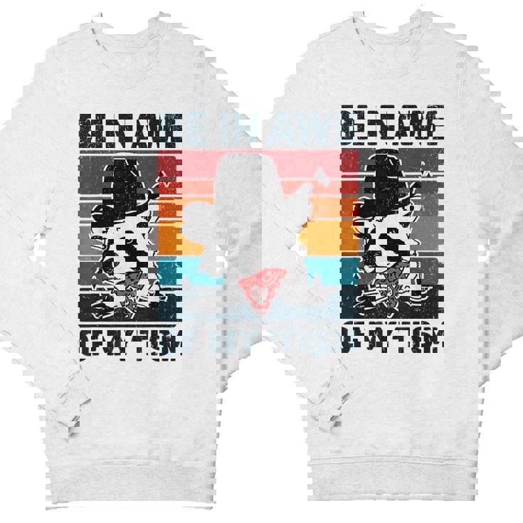 Autistic Raccoon Youth Crewneck Sweatshirt - Vintage Autism Pride