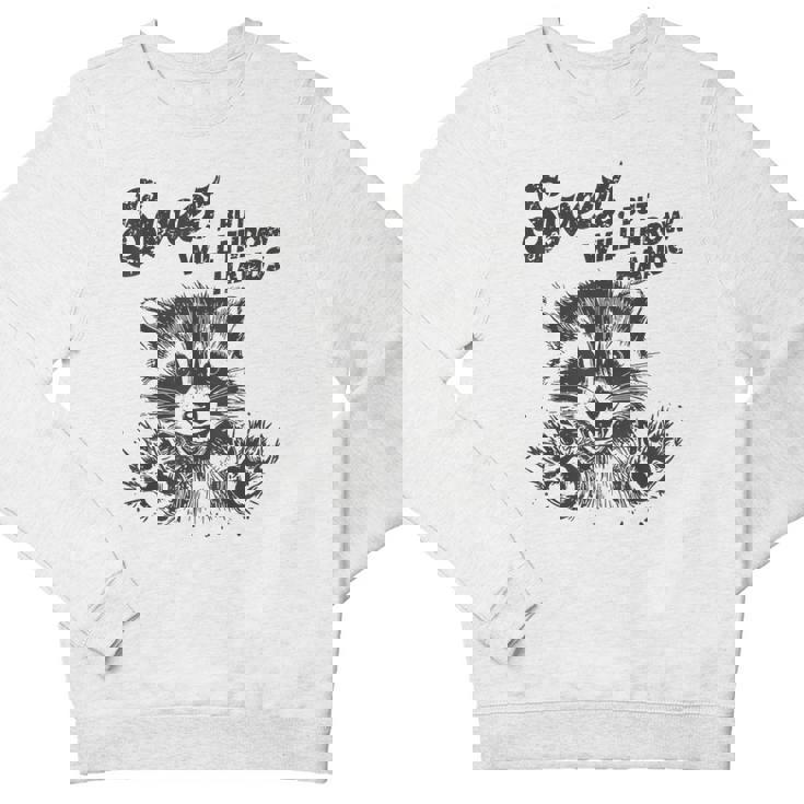 Funny Raccoon Youth Sweatshirt - Sweet But Sarcastic Theme