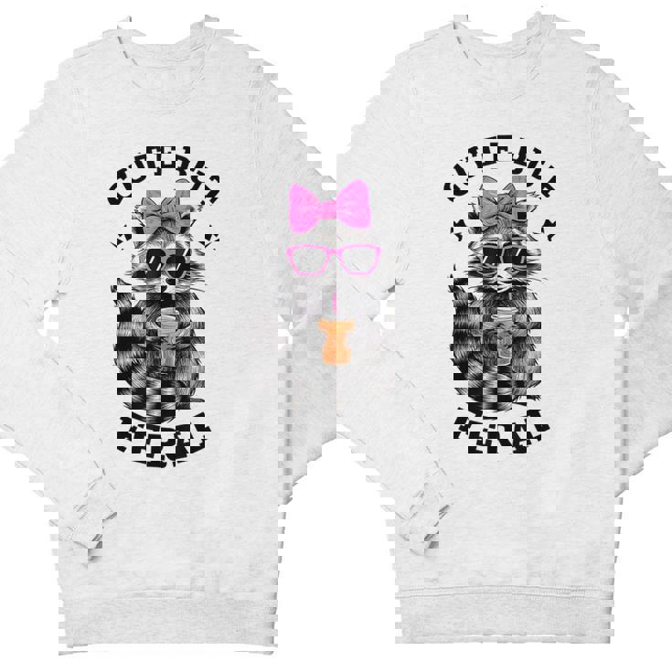 Raccoon Crewneck Sweatshirt - Cute & Colorful - Youth Size