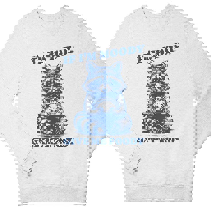 Raccoon Trash Panda Youth Sweatshirt - Moody & Funny Meme