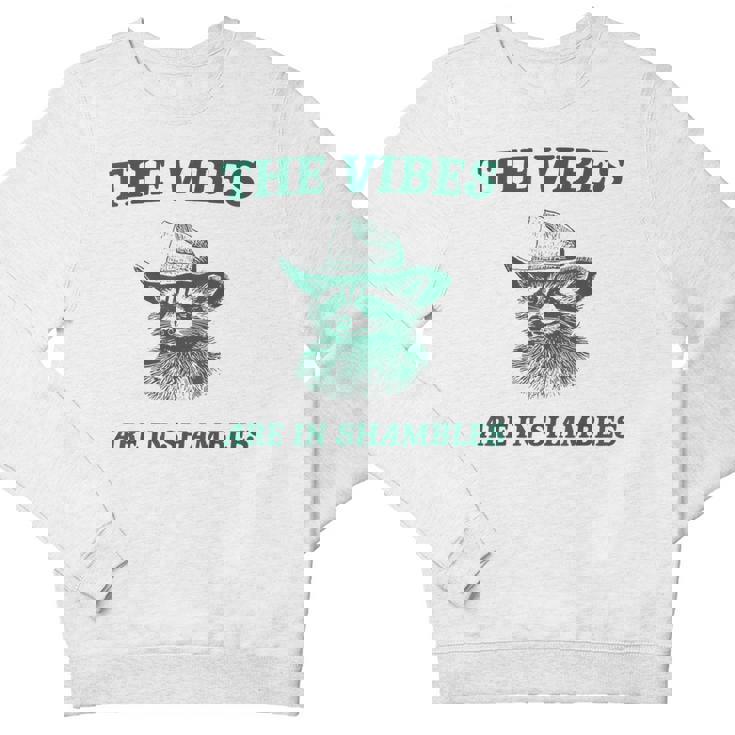 Sarcastic Raccoon Cowboy Youth Crewneck Sweatshirt | Fun Vibes