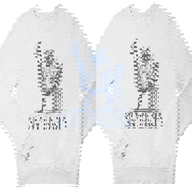 Stay Trashy Raccoon Halloween Youth Sweatshirt | Fun & Unique