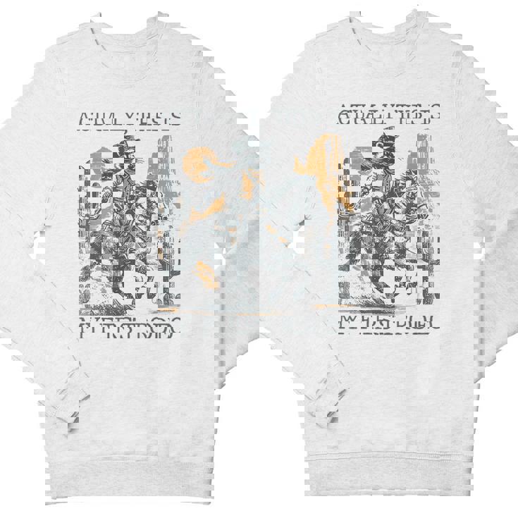 Western Raccoon Crewneck Sweatshirt - Unisex Country Style