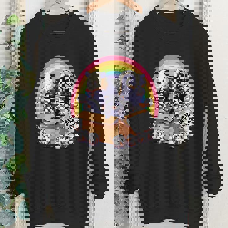 Adopt a Street Cat - Vintage Youth Crewneck Sweatshirt | Animal Lover