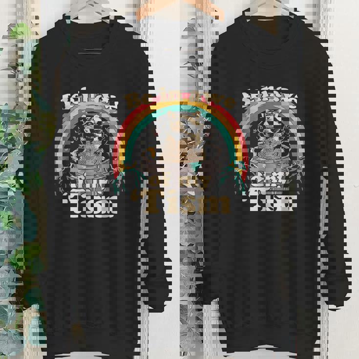 Autism Awareness Raccoon Youth Sweatshirt - Quirky & Fun