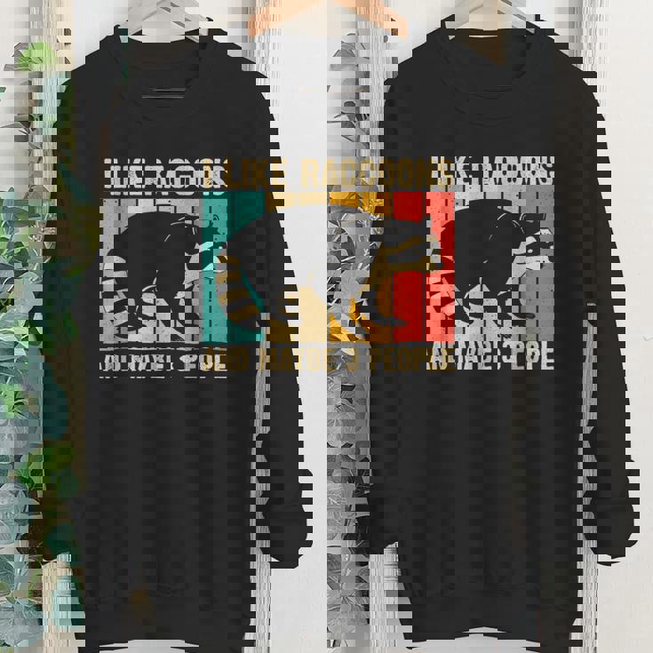 Raccoon Lover Unisex Crewneck Sweatshirt - Introvert Style