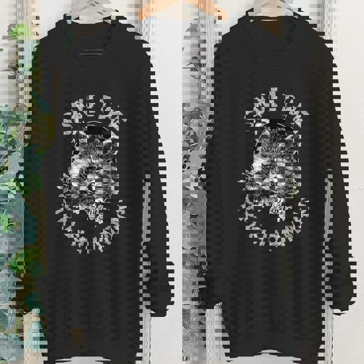 Save The Raccoons Youth Crewneck Sweatshirt | Animal Lover Tee