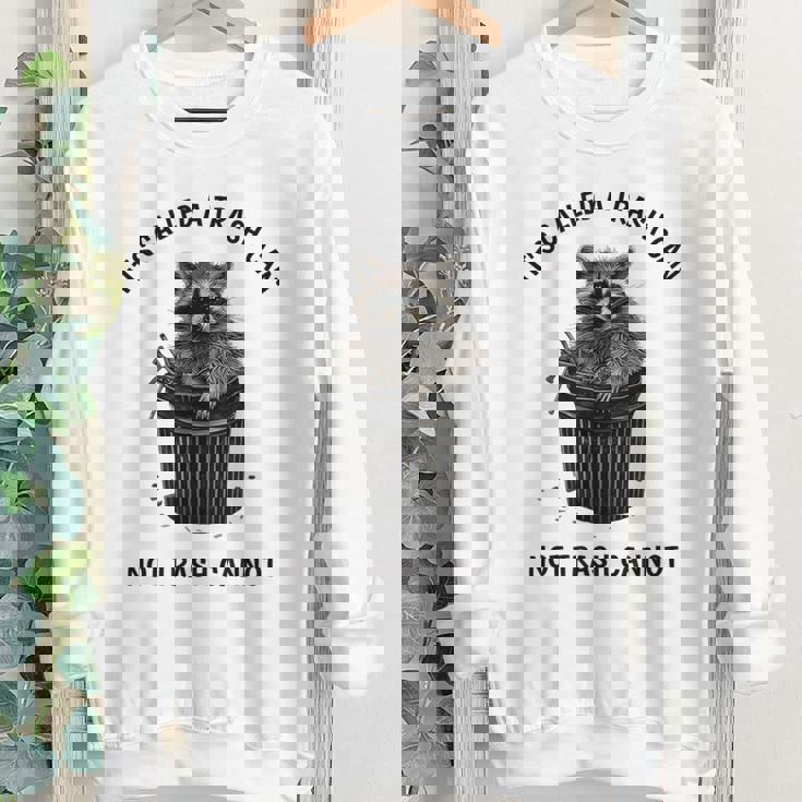 Retro 90s Raccoon Trash Panda Youth Crewneck | Everyday Fun