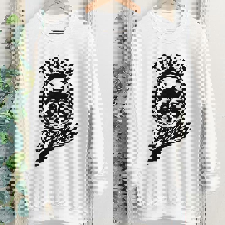 Trash Panda Youth Crewneck Sweatshirt - Cute Raccoon Meme Fun