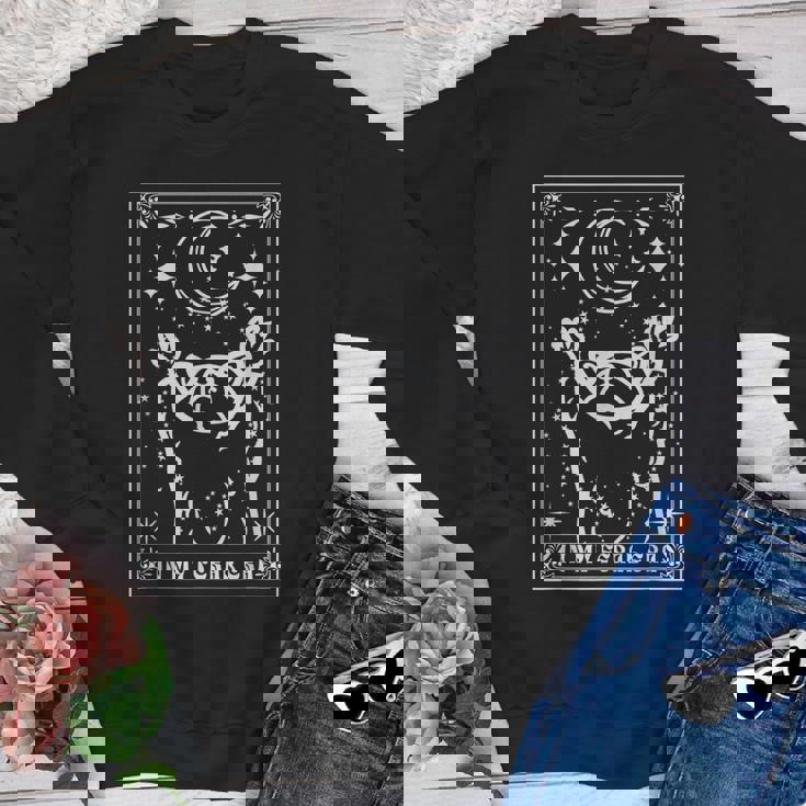 Raccoon Moon Youth Crewneck Sweatshirt - Feral Era Fun