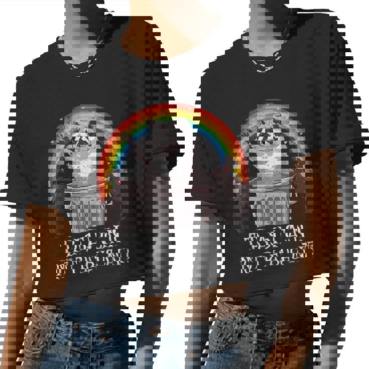 Raccoon Trash Panda Crop Top for Women - Fun & Stylish Top