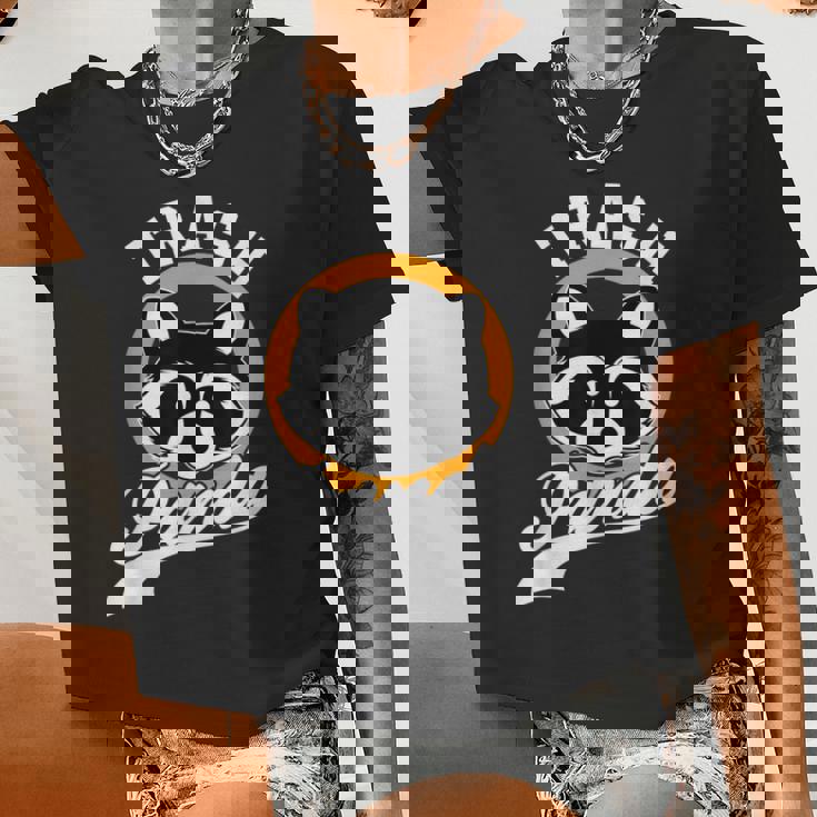 Raccoon Cartoon Crop Top – Casual Style for All Seasons