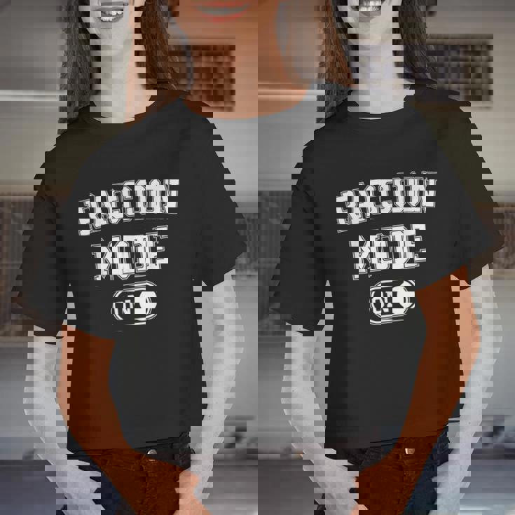 Raccoon Crop Top for Women | Trash Panda Animal Lover Outfit