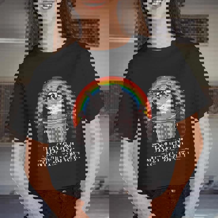 Raccoon Trash Panda Crop Top for Women - Fun & Stylish Top