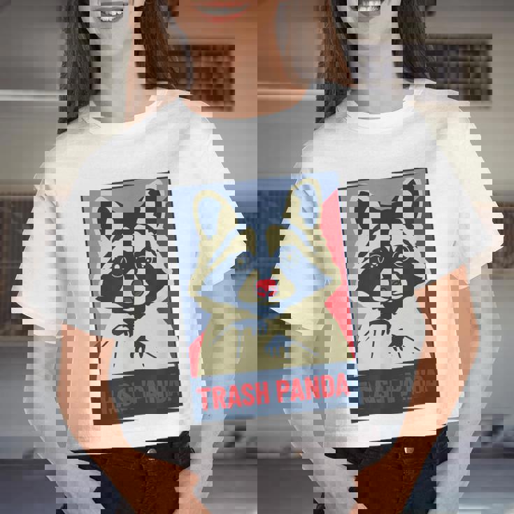 Raccoon Lover Crop Top - Cute Trash Panda Design for Women
