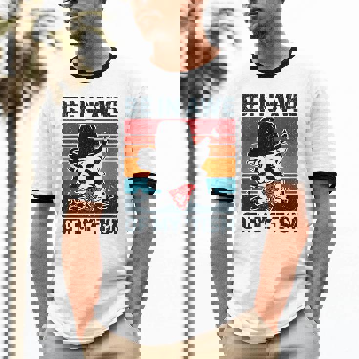 Vintage Autistic Raccoon Ringer T-Shirt - Celebrate Uniqueness