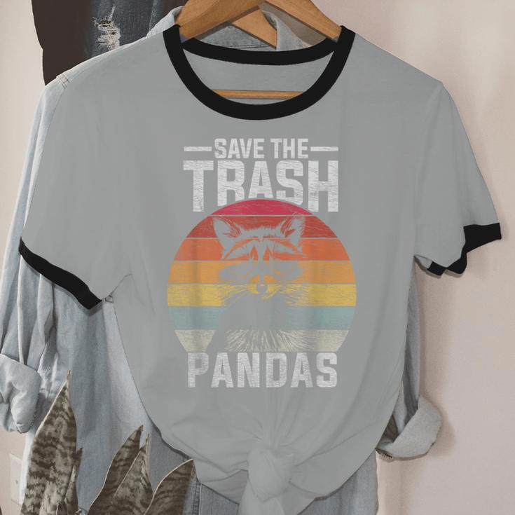 Vintage Raccoon Unisex T-Shirt - Save the Trash Pandas - Retro Style