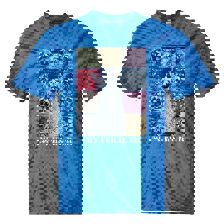 Raccoon Meme Tie-Dye T-Shirt - Fun Unisex Animal Tee Raccoon Meme Tie-Dye T-Shirt - Fun Unisex Animal Tee