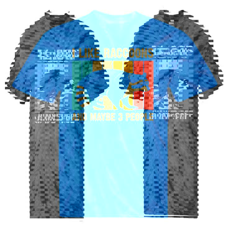 Raccoon Tie-Dye T-Shirts for Introvert Raccoon Lovers – Unisex Fun Raccoon Tie-Dye T-Shirts for Introvert Raccoon Lovers – Unisex Fun