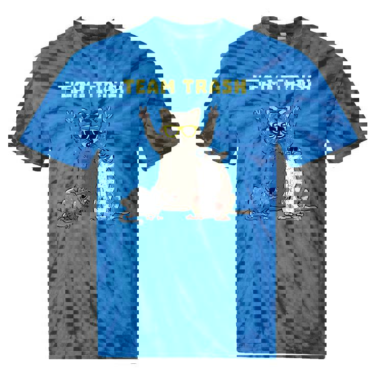 Team Trash Animals Tie-Dye Shirt | Fun Garbage Gang Tee Team Trash Animals Tie-Dye Shirt | Fun Garbage Gang Tee