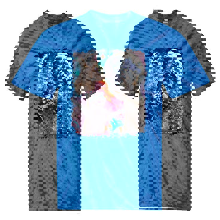Three Racoon Moon 3 Racoon Moon Cursed Meme Tie-Dye T-Shirts Three Racoon Moon 3 Racoon Moon Cursed Meme Tie-Dye T-Shirts
