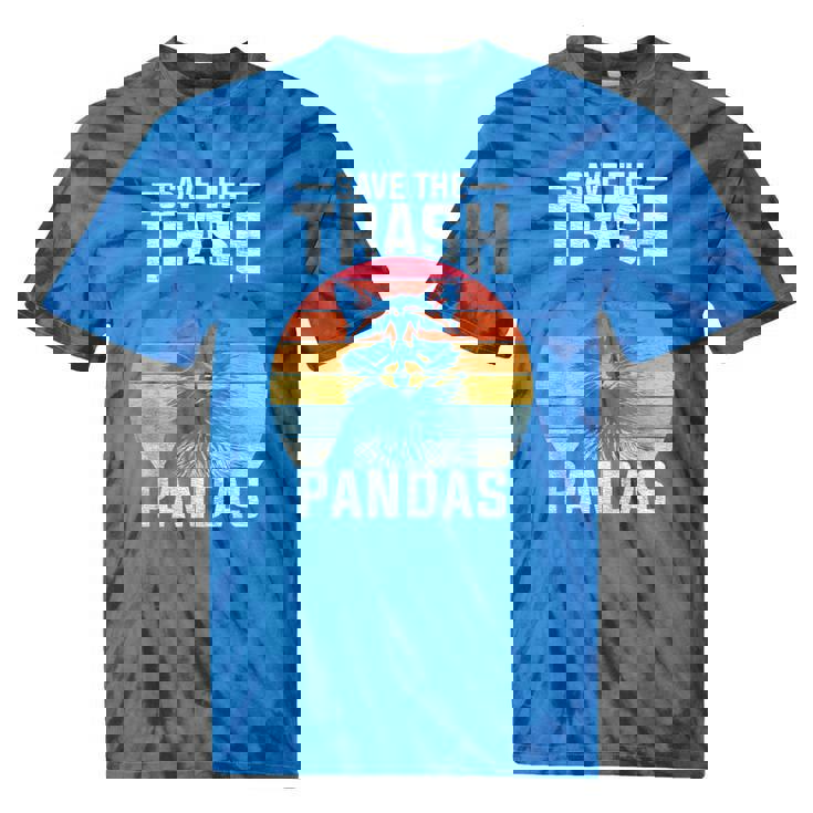 Vintage Retro Save The Trash Pandas Raccoon Tie-Dye T-Shirts Vintage Retro Save The Trash Pandas Raccoon Tie-Dye T-Shirts