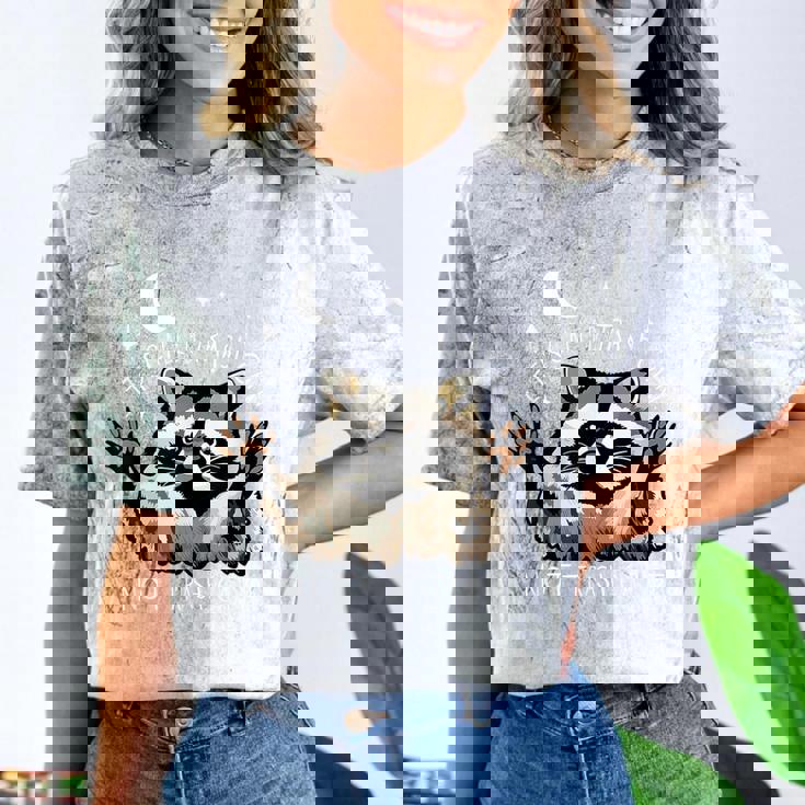 Funny Raccoon T-Shirt - Comfort Color Blast for Casual Style