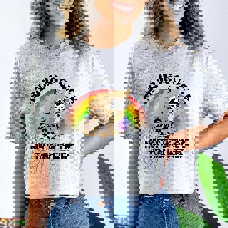 Raccoon Pocket Unisex T-Shirt | Cute Wildlife Comfort | Unique Tee