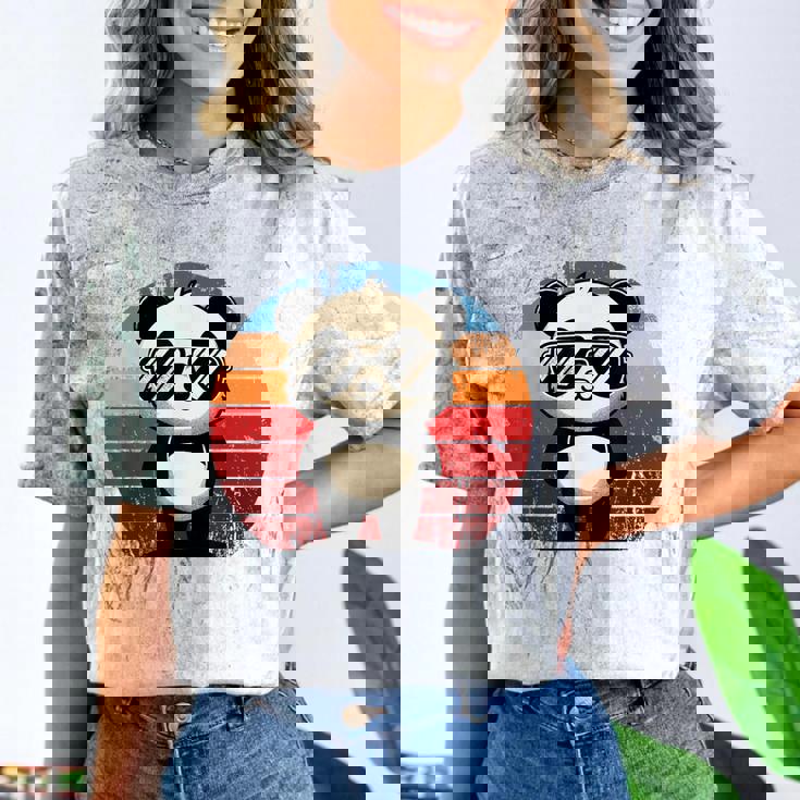 Retro Panda Sunglasses T-Shirt - BBQ Pool Party Vibe
