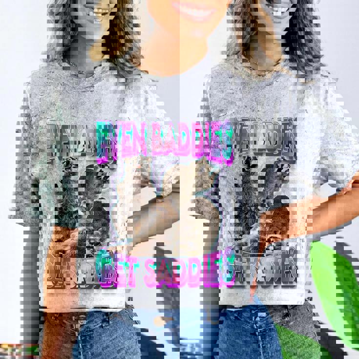 Comfort Color Blast Tee - Even Baddies Get Saddies Raccoon Meme Comfort Color Blast Tee - Even Baddies Get Saddies Raccoon Meme