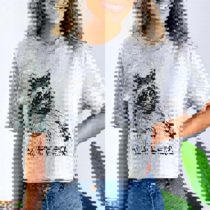 Raccoon Comfort Color-Blast T-Shirt - Moonlight Mischief