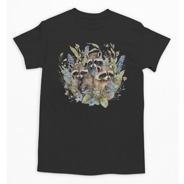 Detail of cotton fabric on Raccsy - Embrace the Wild, Wear the Fun in