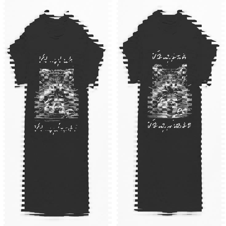 Cute Baby Raccoon T-Shirt - Unisex Wildlife Fun | Litter-Free Style
