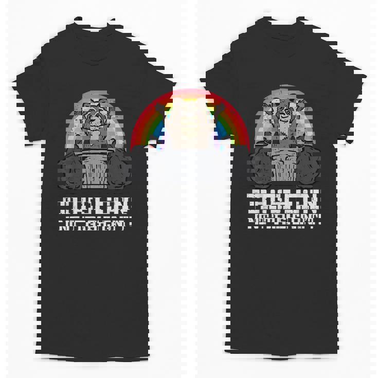 Raccoon Street Cat Unisex T-Shirt - Fun Urban Animal Design