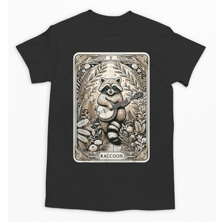 Detail of cotton fabric on Raccsy - Embrace the Wild, Wear the Fun in