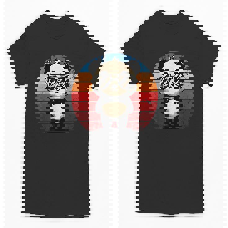 Retro Panda Sunglasses T-Shirt | BBQ Pool Party Vibe | Unisex