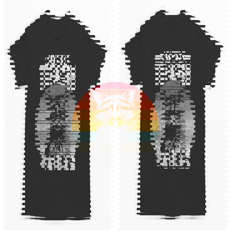 Retro Raccoon Unisex T-Shirt | Vintage Save The Trash Pandas Tee