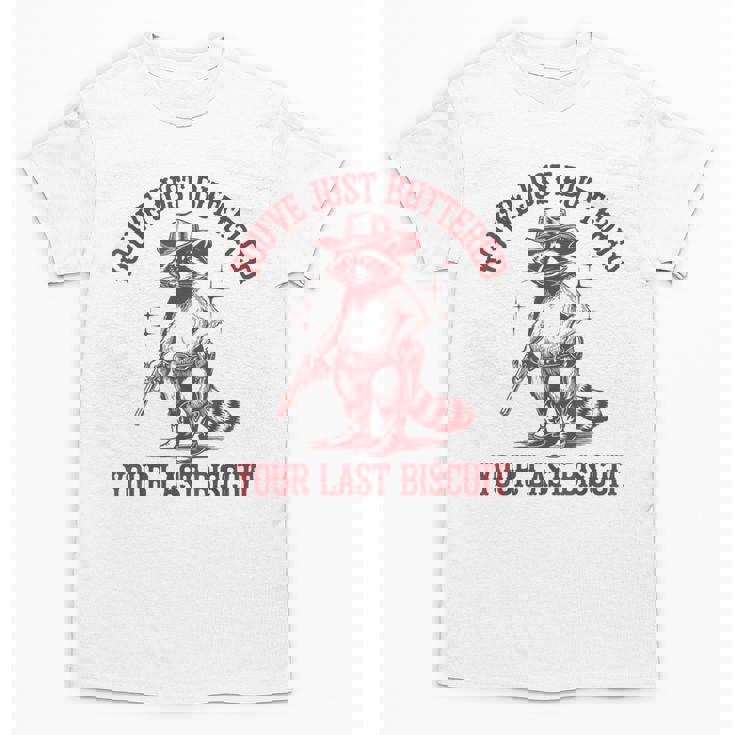 Cowboy Raccoon Unisex T-Shirt - Fun Western Style Statement