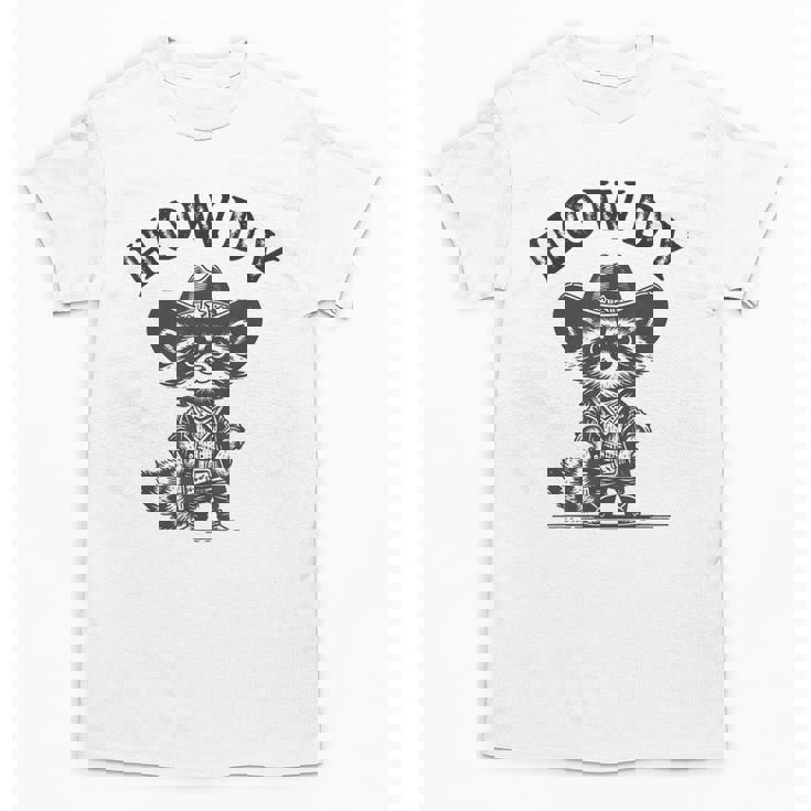 Howdy Cowboy Raccoon Unisex T-Shirt – Fun Animal Design for All