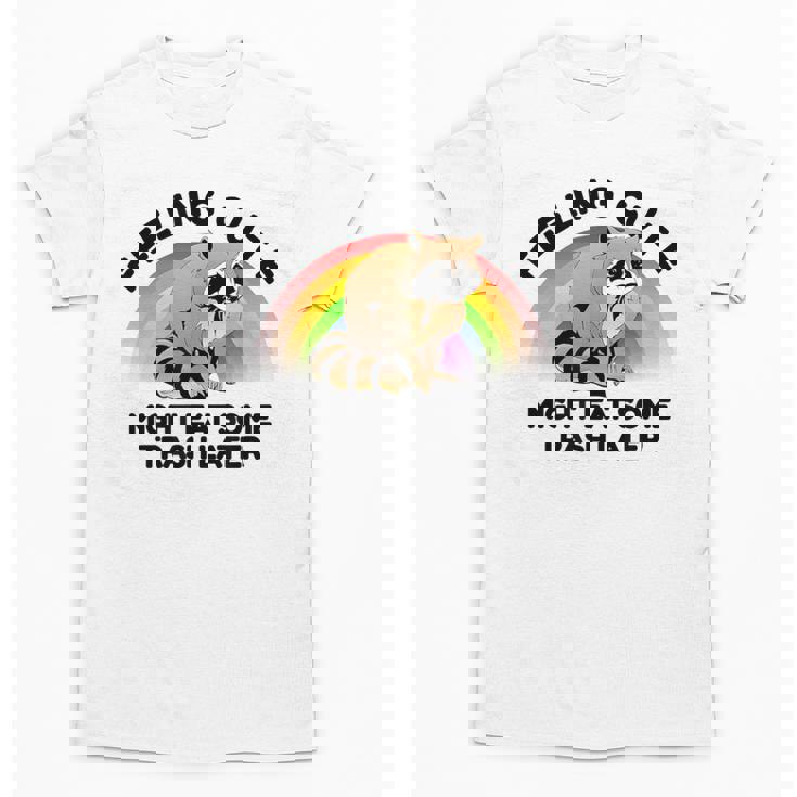 Raccoon Lover Unisex T-Shirt | Whimsical Foodie Design