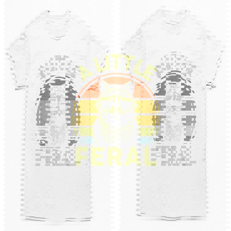 Retro Raccoon T-Shirt - Unisex Crew Neck for Kids & Adults