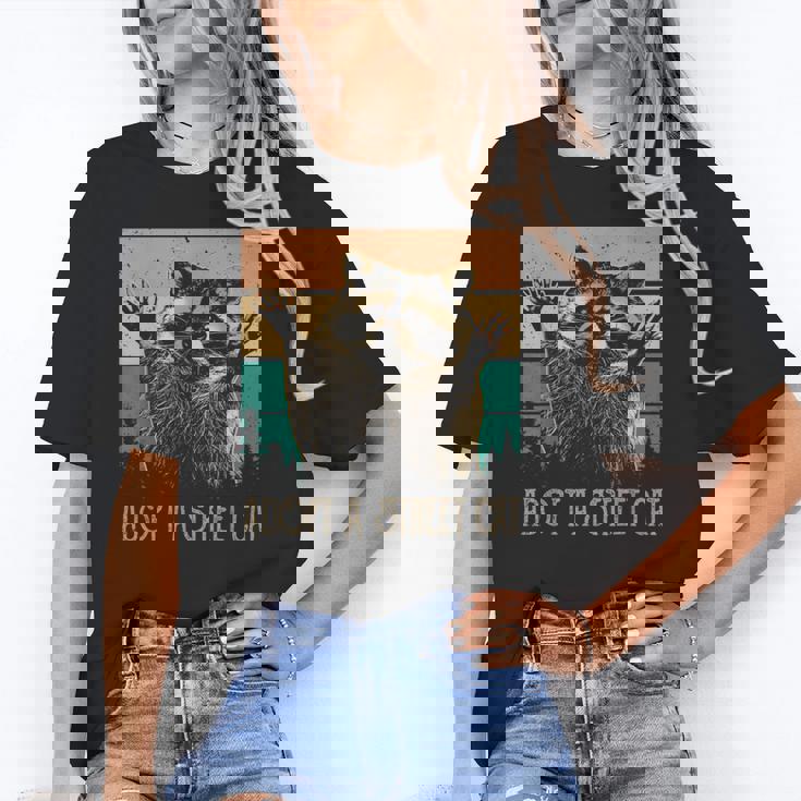 Adopt A Street Cat | Unisex T-Shirt for Animal & Raccoon Lovers