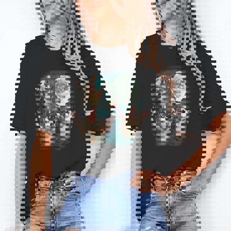 Cursed Possum Moon Unisex T-Shirt - Weird and Unique Meme Style