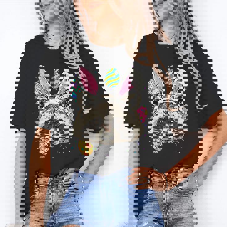 Easter Raccoon Lover Unisex T-Shirt | Festive Bunny Design