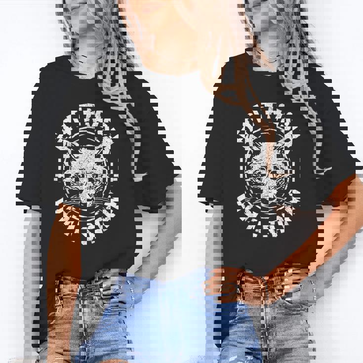 Gothic Raccoon T-Shirt - Unisex Trash Eating Theme - Bold Style