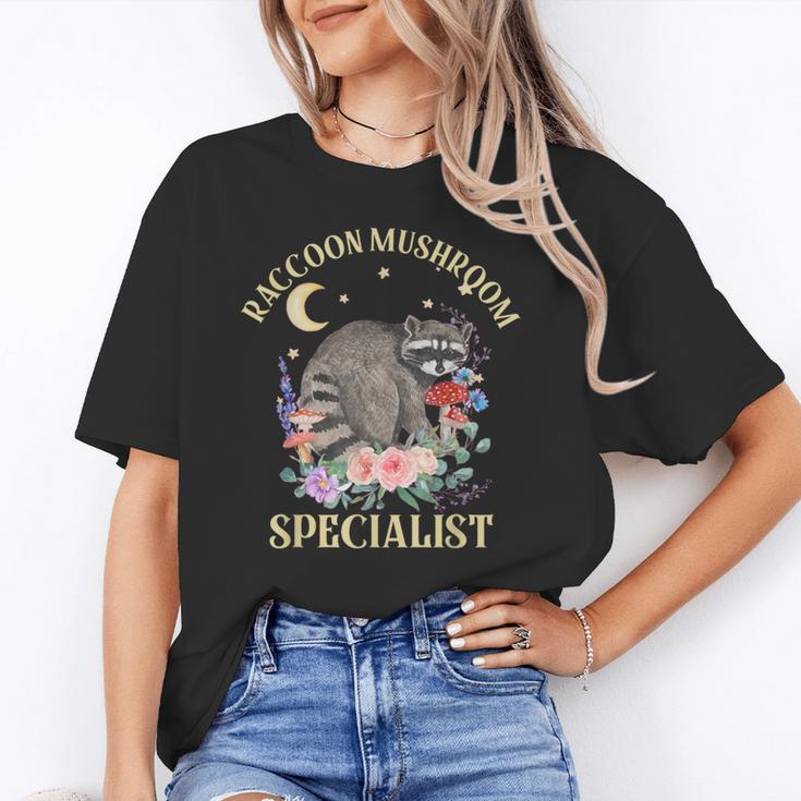 Raccoon Mushroom Specialist | Cottagecore Unisex T-Shirt Raccoon Mushroom Specialist | Cottagecore Unisex T-Shirt