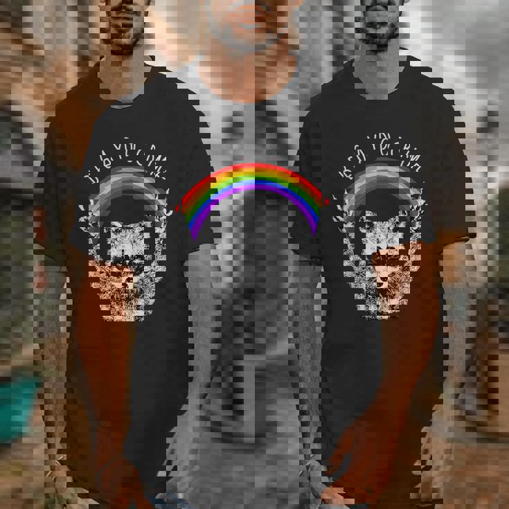 Raccoon Pride T-Shirt - LGBTQ Fun Theme | Unisex Tee