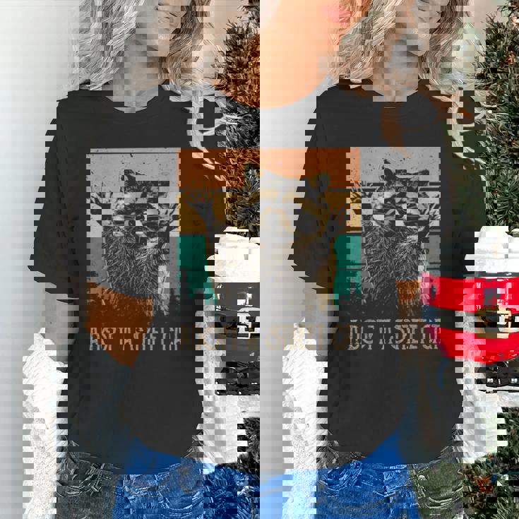 Adopt A Street Cat | Unisex T-Shirt for Animal & Raccoon Lovers