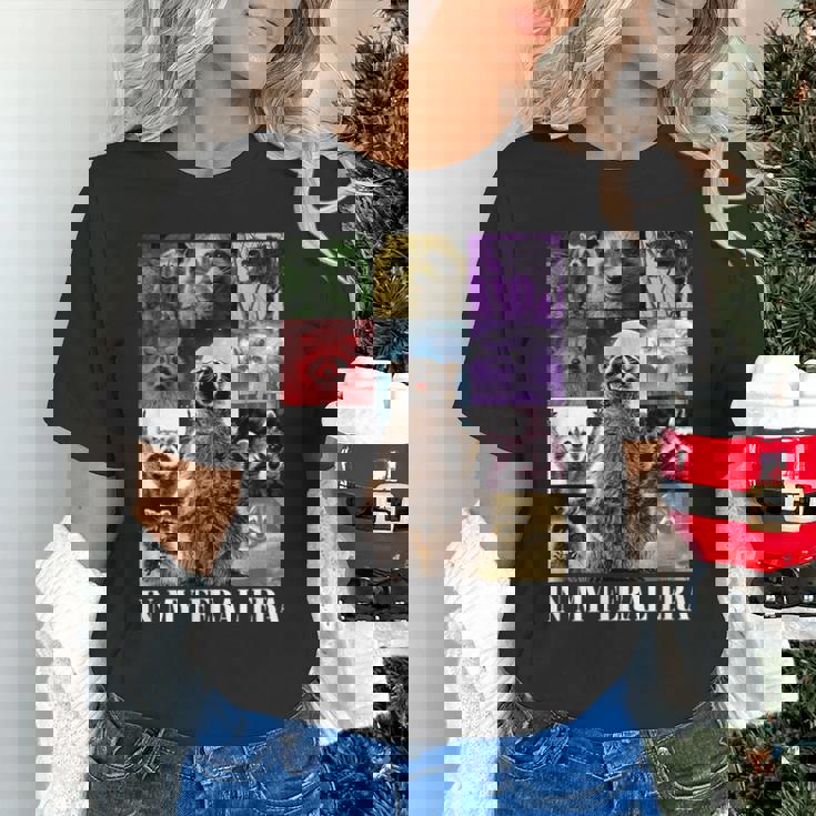 Raccoon Lover Unisex T-Shirt - Jesus & Trash Panda Design