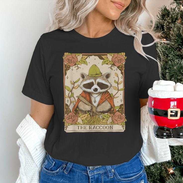 Raccoon Tarot Card Tee - Cottagecore Vintage Unisex T-Shirt